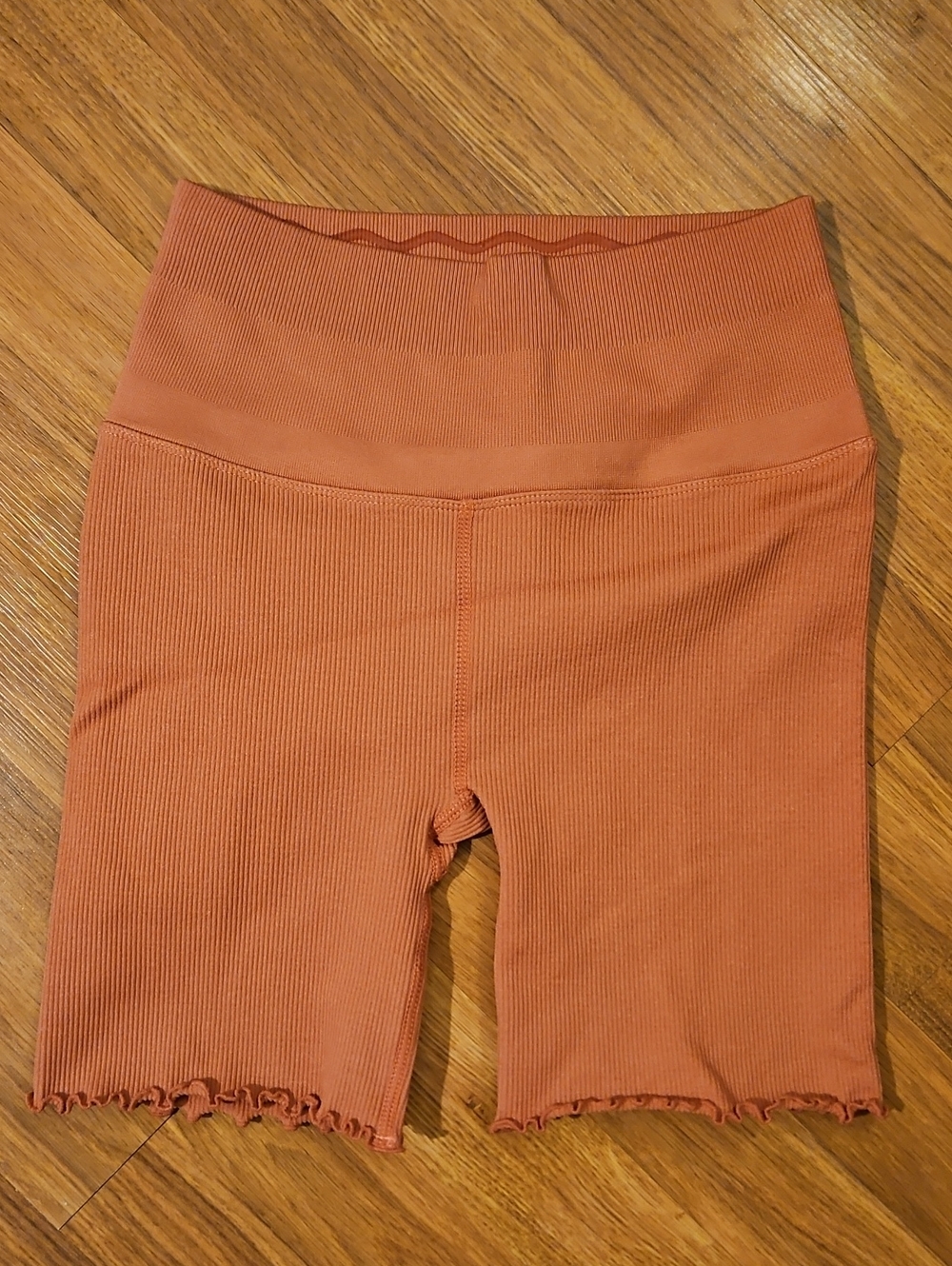 Spiritual Gangster Ribbed Biker Shorts Size Xs/S